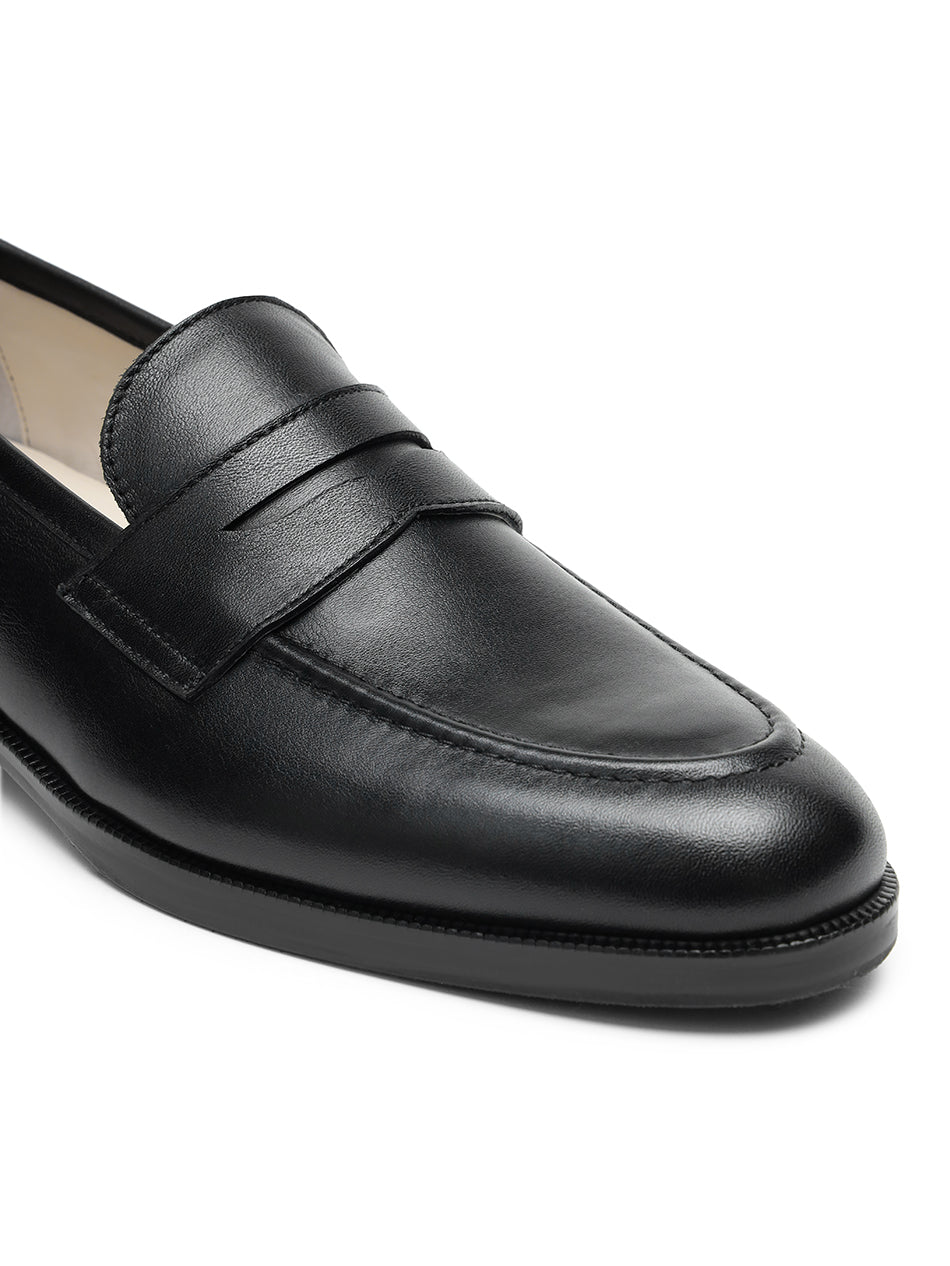 Black Penny Loafer