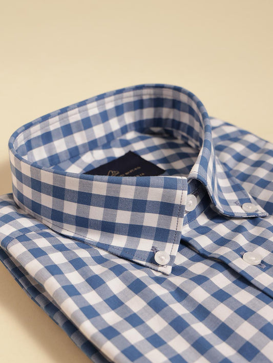 TUSCAN BLUE CHECK SHIRT