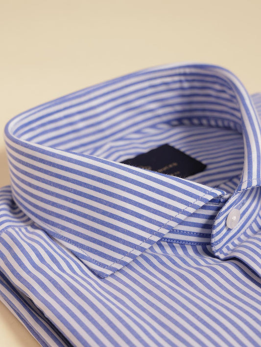 TUSCAN BLUE STRIPE SHIRT