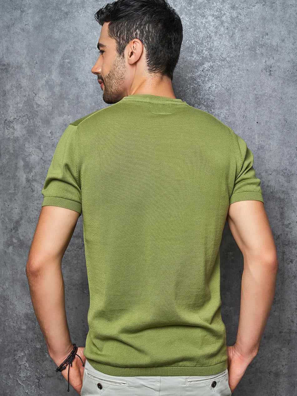 SAGE KNIT CREW