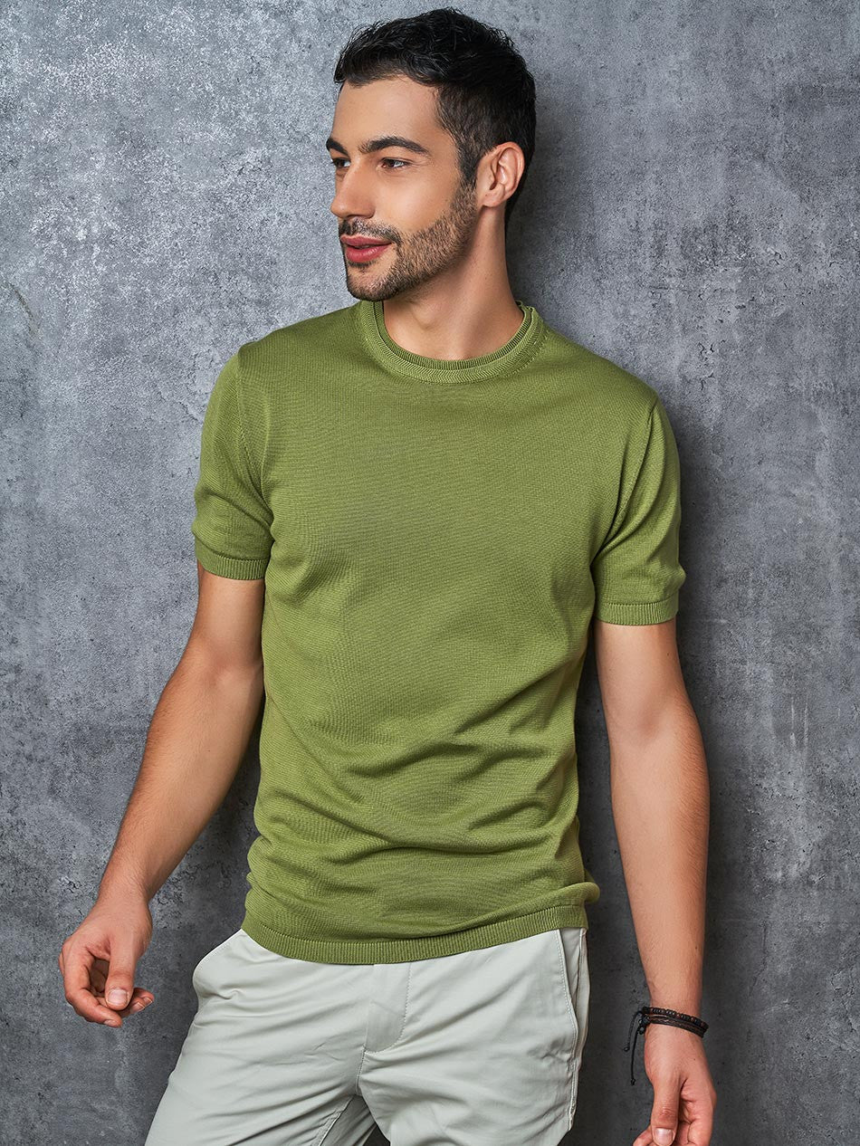 SAGE KNIT CREW