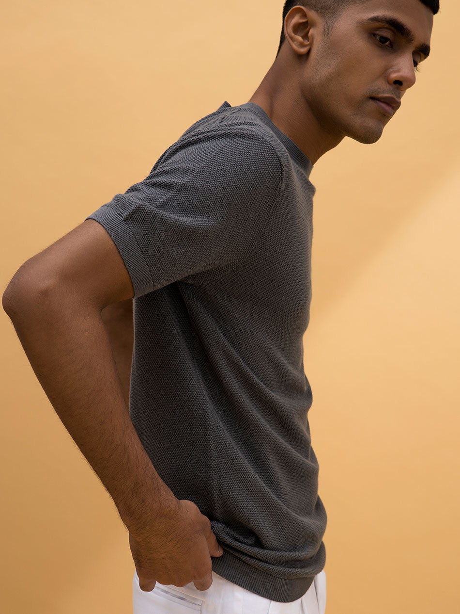 OFF DUTY TEE - SLATE