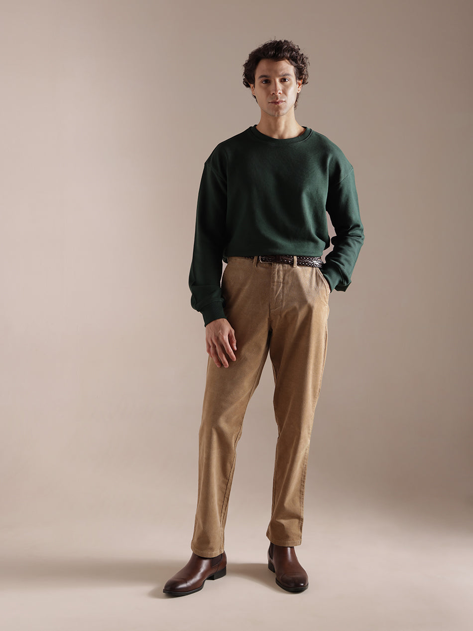 Sand Dune Khaki Corduroy Pants