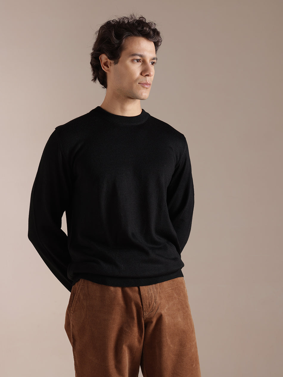 Eclipse Black Knit Tee
