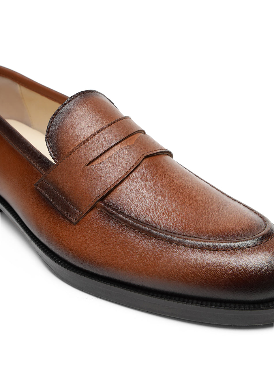 Tan Penny Loafer