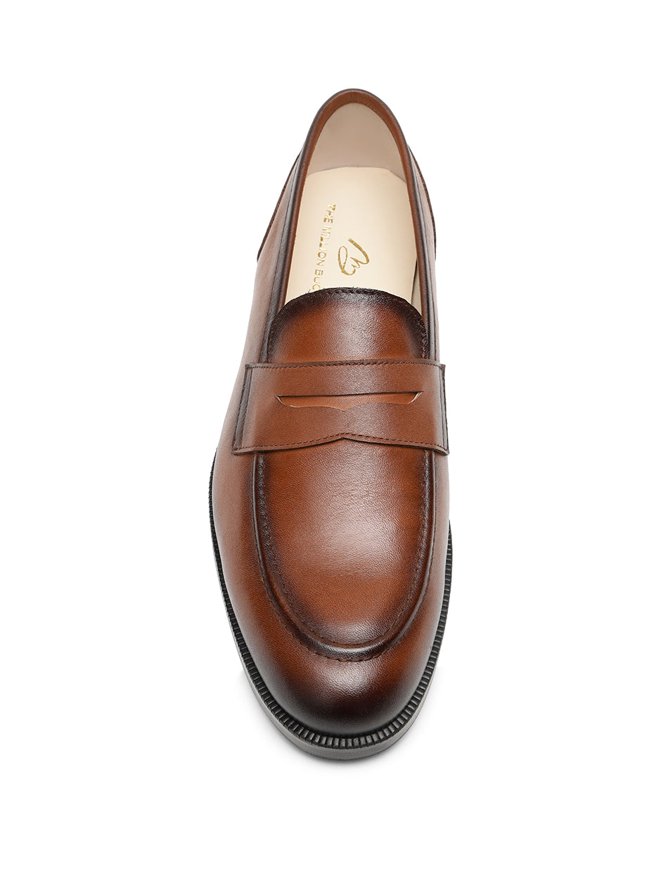 Tan Penny Loafer