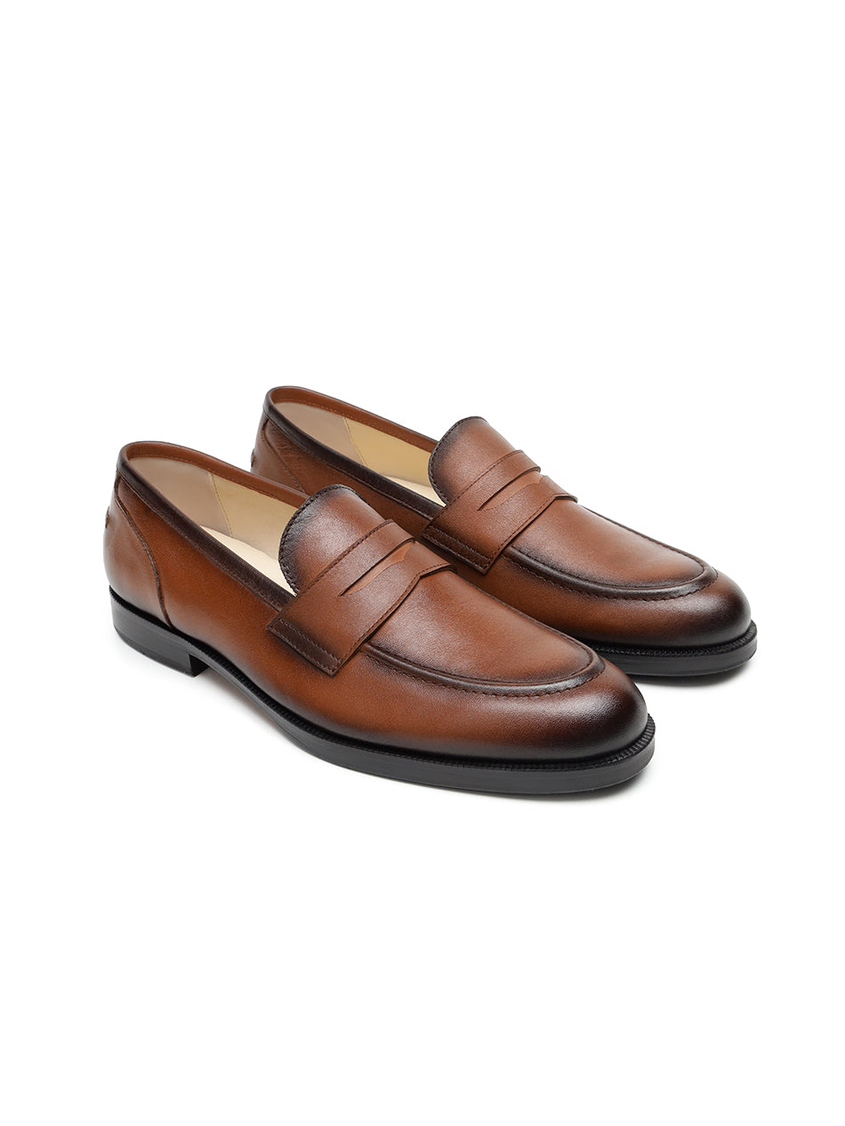 Tan Penny Loafer