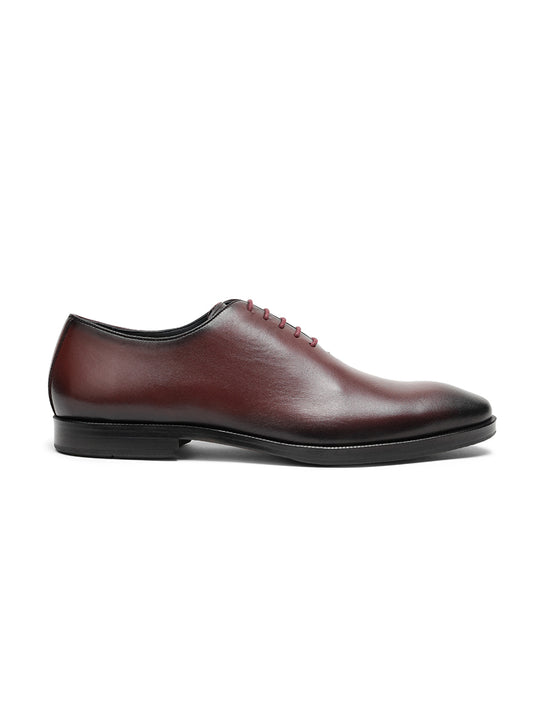 Burgundy Wholecut Oxford