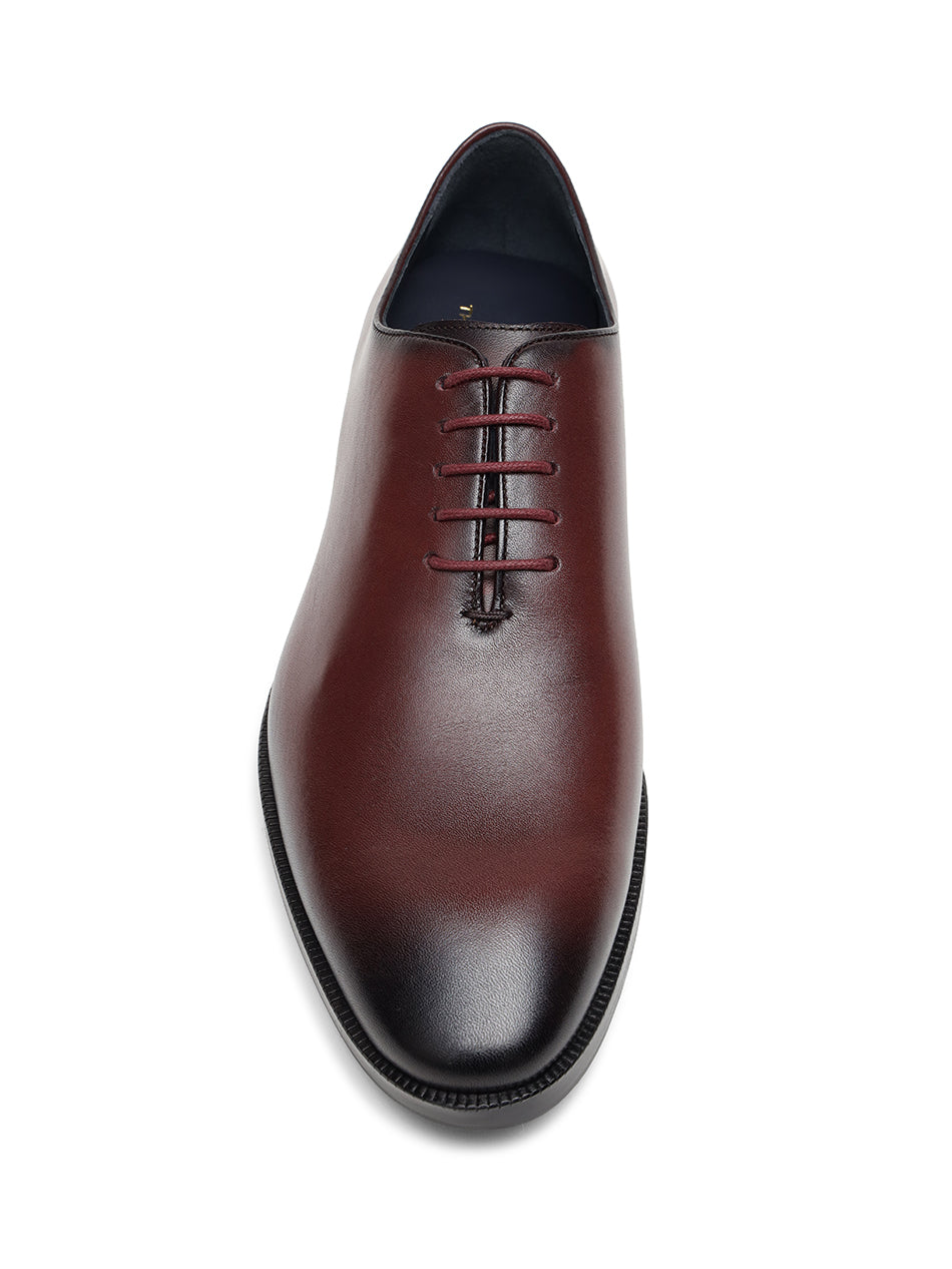 Burgundy Wholecut Oxford