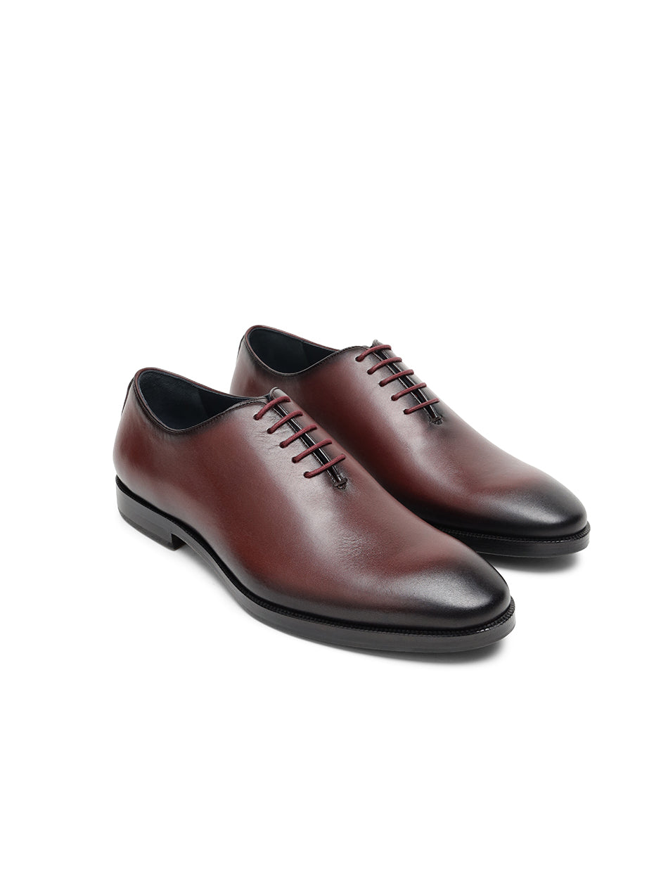 Burgundy Wholecut Oxford