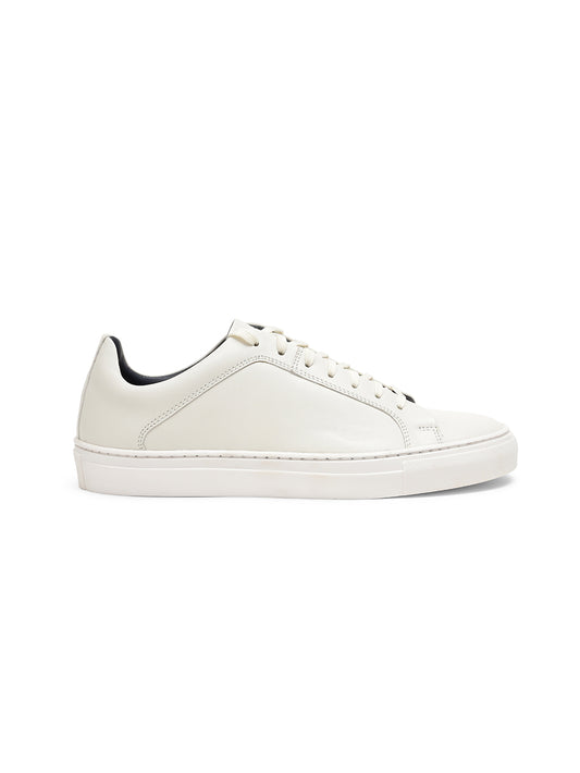 White Leather Trainers