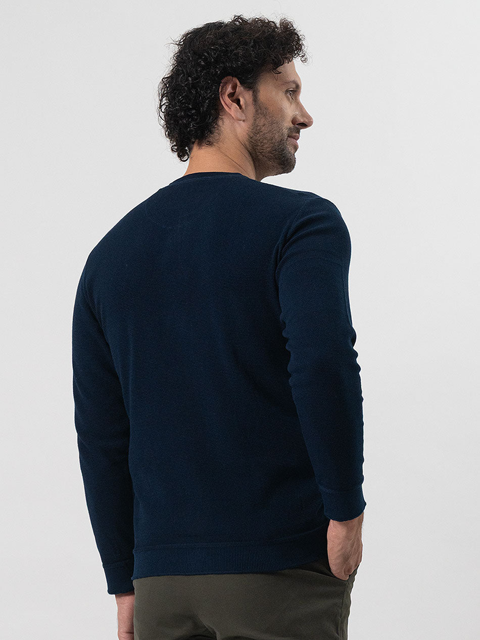 NAVY LONG SLEEVED TEE