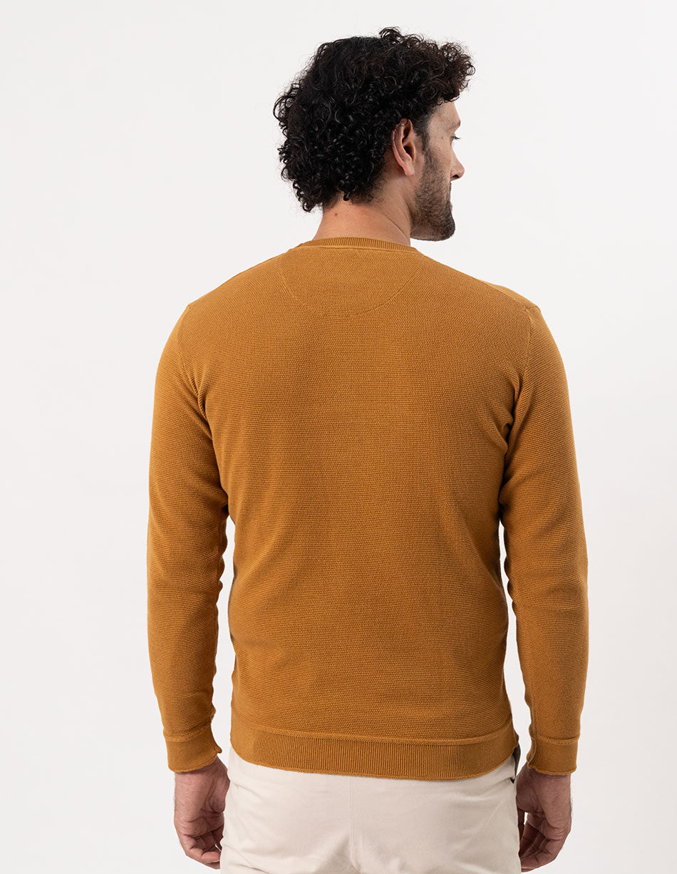 RICH BROWN LONG SLEEVED TEE