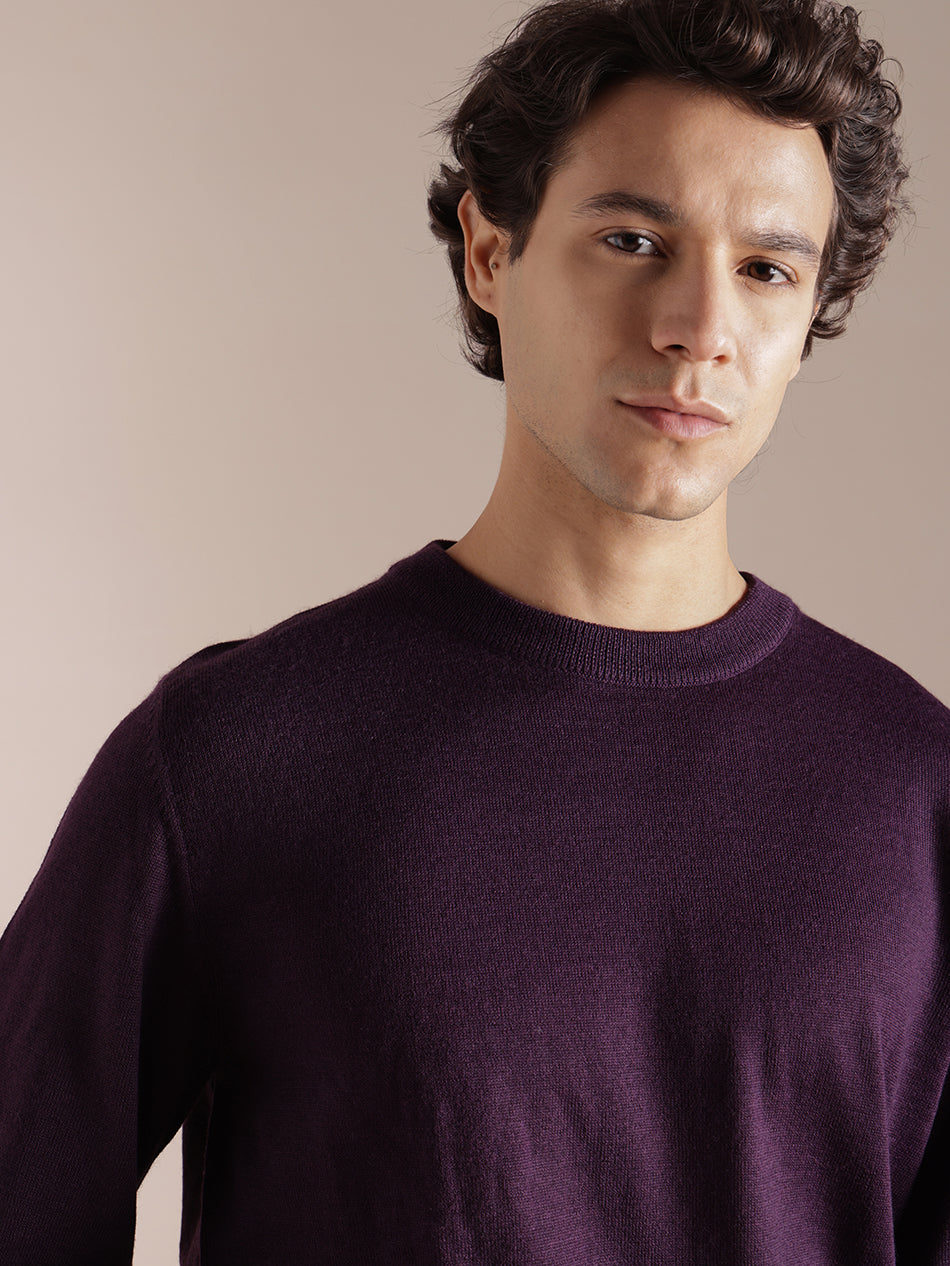 Royal Amethyst Knit Tee