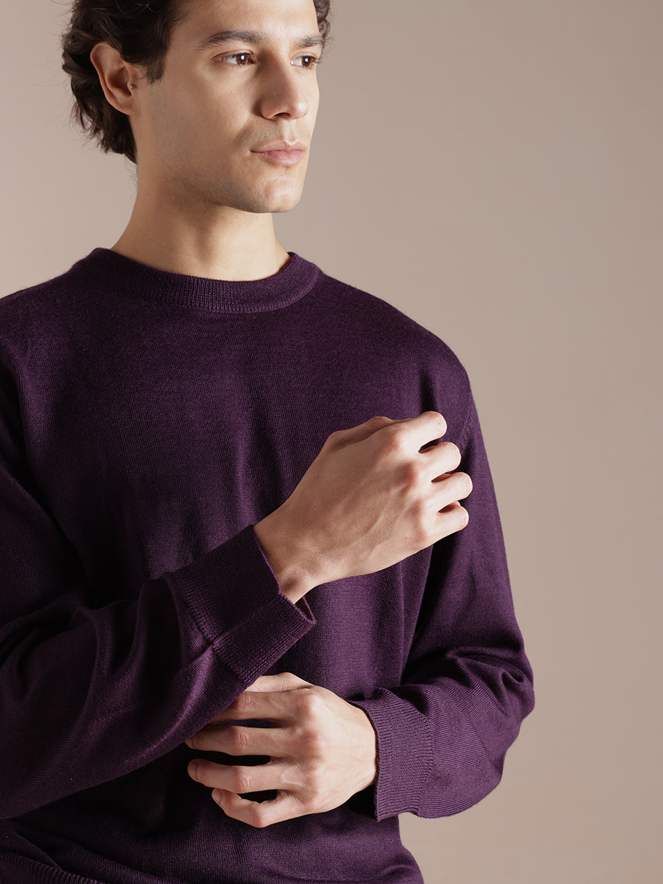 Royal Amethyst Knit Tee