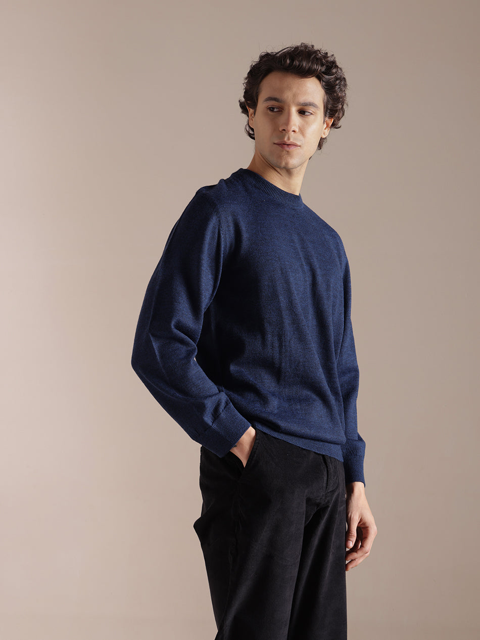 Ocean Indigo Knit Tee