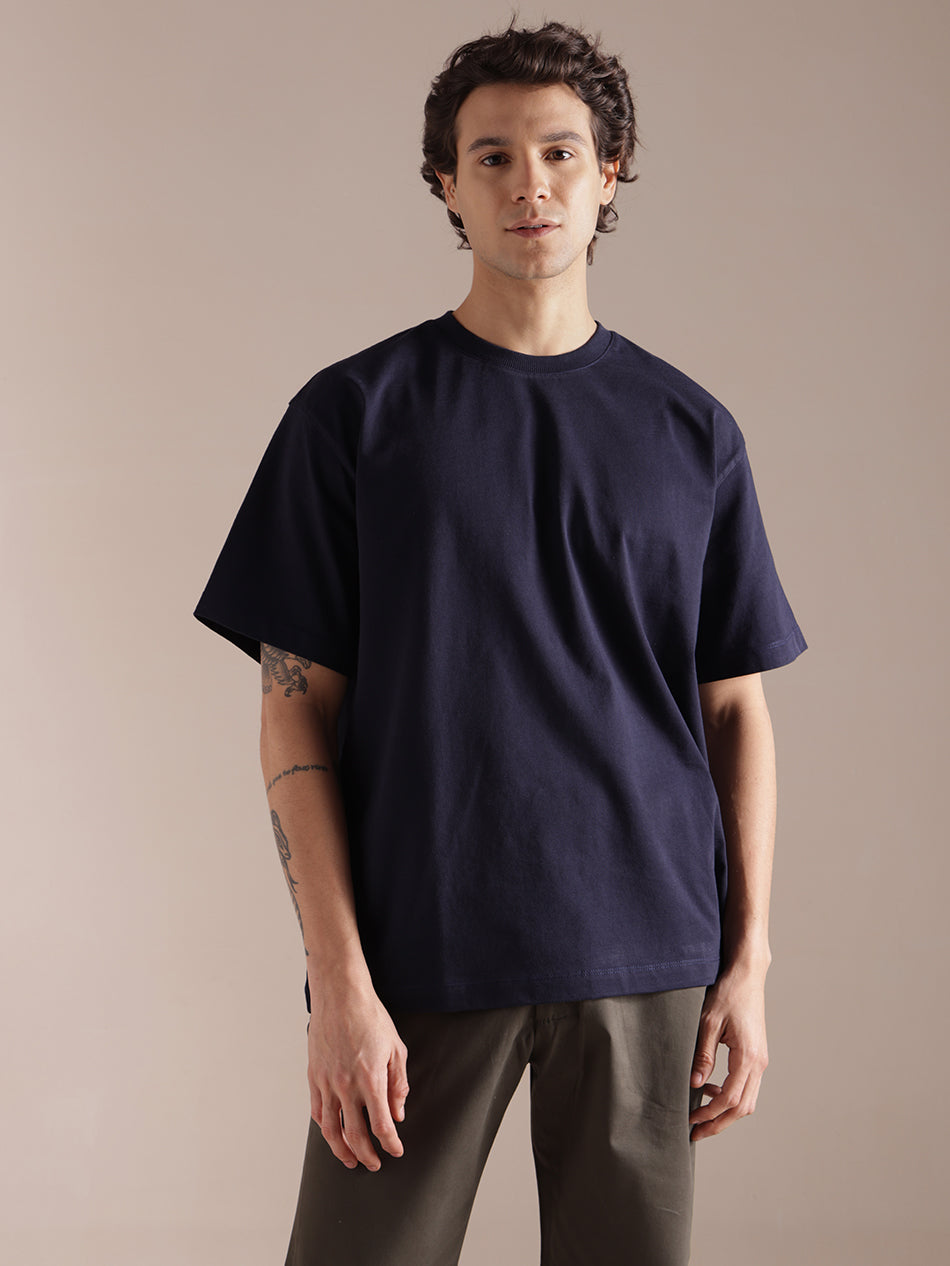 Navy Tide Heavy Tee