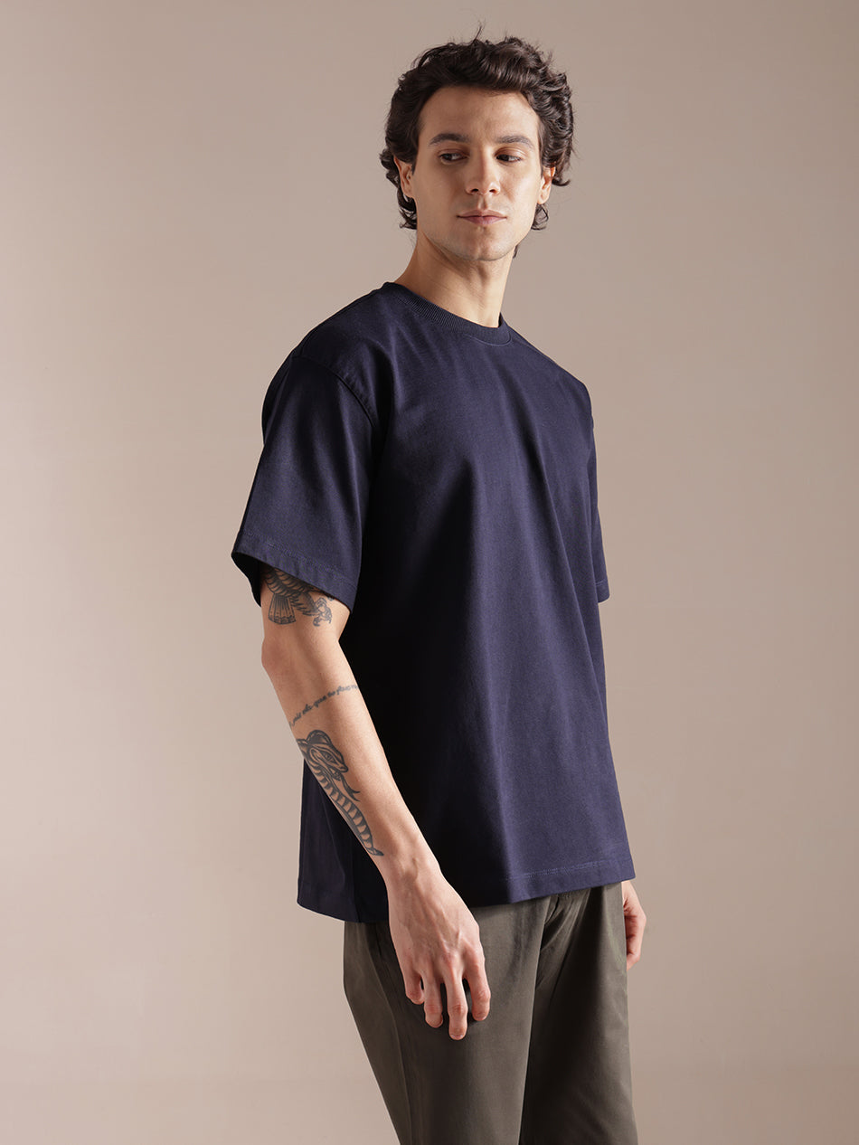 Navy Tide Heavy Tee