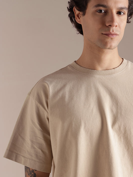 Sandstone Beige Heavy Tee